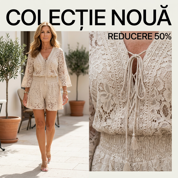 Set Dantelă Franceză Elegant Versatil