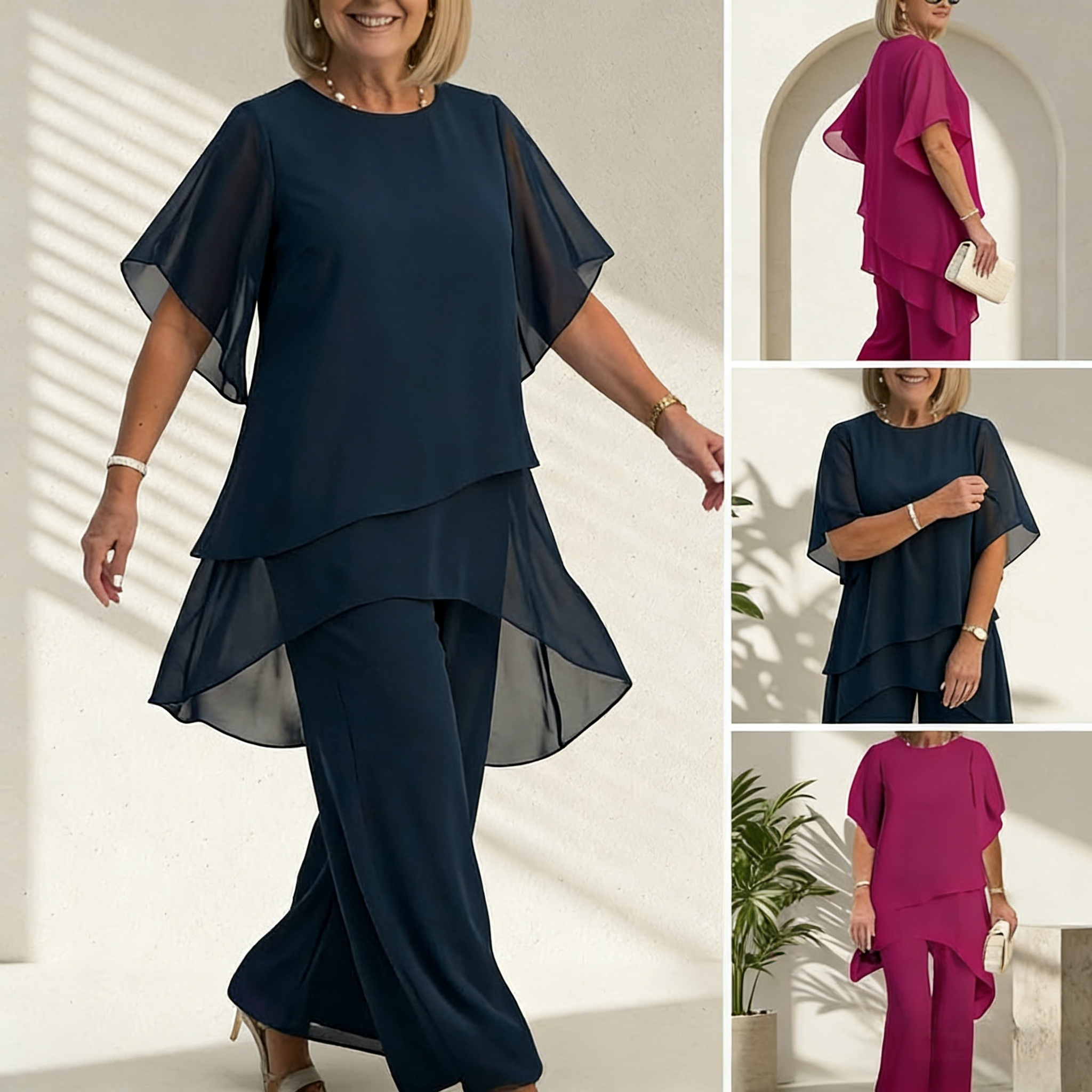 💝Moda de vara Femei Doua piese Set